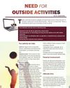 NEED FOR OUTSIDE ACTIVITIES