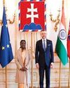 President Droupadi Murmu arrives in Slovak capital, accorded ceremonial welcome Capital Information