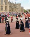 TAKING THEIR PLACE IN HISTORY: THE KING AND QUEEN JOIN THE PRINCESS AND PRINCE OF WALES FOR A HISTORIC GARTER DAY CEREMONY2