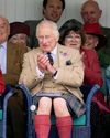CONTINUING A FAVOURITE ROYAL TRADITION THE KING AND QUEEN PUT ON A SHOW AT SCOTLAND'S FAMOUS BRAEMAR GATHERING5