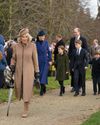 DELIGHTING FANS WITH THEIR FESTIVE WALKABOUT THE ROYAL FAMILY ARE JOINED BY A SURPRISE GUEST AT SANDRINGHAM BUT THE YOUNG ROYALS STEAL THE SHOW12