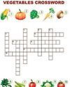 VEGETABLES CROSSWORD