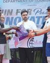 Satish Sharma flags off Run for Peace and Innovation at Jammu University60