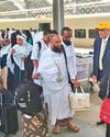 Indian Hajj pilgrims reach Makkah from Madinah, accorded warm reception4