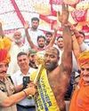 Iranian Wrestler Mirza wins Chanderkot Kesari Dangal30