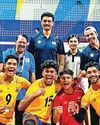 India shines at CAVA U-19 Men's Volleyball Championship 2025, to play for bronze India shines at CAVA U-19 Men's Volleyball Championship 2025, to play for bronze33