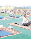 DYSS celebrates Int’l Yoga Day with enthusiasm at Khel Gaon23