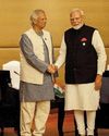 Modi holds first meeting with Yunus in Bangkok2
