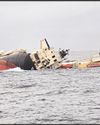 All 24 crew members rescued as their cargo ship submerges off Kochi coast14