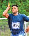 Of the record-breaking throw and remarkable achor leg33