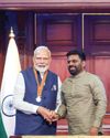 President Anura Kumara Dissanayake and Indian Prime Minister Narendra Modi0