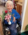 Kind florist spreads laughter & love to nursing home residents