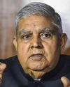 Dhankhar warns MPs about unruly behaviour19