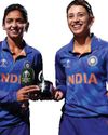 MANDHANA HITS PAY DIRT, HARMANPREET GETS HALF4