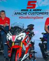 TVS Apache Series celebrates 5 million global sales10