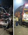 6 KILLED IN SHAHJAHANPUR COLLISION; TRUCK DRIVER ARRESTED