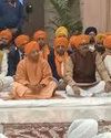 UP CM Yogi Adityanath Honors 'Sahibzadas' at His Residence