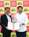 TDP Signs MoU for Insurance for 1 Crore Members