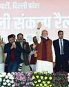 AAP 'stalling Delhi's growth', using city as its 'political ATM': PM Modi