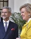 EAM S Jaishankar Holds Meeting With Belgium's Princess Astrid