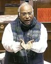 KHARGE'S 'THOKENGE' JIBE STIRS ROW