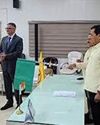 Sarbananda Sonowal virtually inaugurates L&T-made electrolysers for Kandla Port