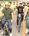 Indian Railways flags off 'Fit India Sundays on Cycle' from JLN Stadium Indian Railways flags off 'Fit India Sundays on Cycle' from JLN Stadium