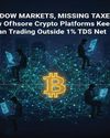 Shadow Markets, Missing Taxes: How Offshore Crypto Platforms Keep Indian Trading Outside the 1% TDS Net4
