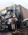 10 KILLED IN BUS-LORRY COLLISION IN KARNATAKA22