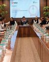 Goyal discusses Budget benefits with market stakeholders at NSE Goyal discusses Budget benefits with market stakeholders at NSE29