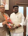 National President of Bharthiya Hindu Parivar Dr. S. Selvaganesh and Dr. Bhargav Mallappa Meet Shivraj Singh Chouhan9