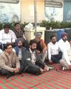 Punjab State Warehousing Corporation Union stages sit-in protest over PWC officer’s suicide Punjab State Warehousing Corporation Union stages sit-in protest over PWC officer’s suicide33