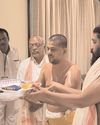 టీటీడీ చైర్మన్ కు ఒంటిమిట్ట రామాలయ అర్చకుల ఆశీర్వాదం