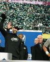 Hurts, Barkley each rush for 3 TDs to help Eagles reach Super Bowl with 55-23 win over Washington