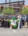 PennDOT, police, safety partners, Philly Phanatic focus on seat belt safety with 'Click It or Ticket' Enforcement Mobilization