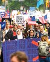 "No Kings" demonstrators crowd streets, parks and plazas across the US. Organizers say millions came "No Kings" demonstrators crowd streets, parks and plazas across the US. Organizers say millions came