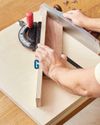 MITER-GAUGE SHOOTING BOARD