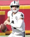 Carr could be in conversation for MVP