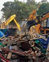 ACTION REACTION? AMC RAZES ACCUSED'S HOMES