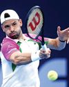 Dimitrov retires from Brisbane semis