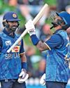 Avishka Fernando scores half century