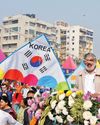 Kites, colours and global camaraderie