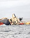 Liberian ship sinks off Kerala coast, crew safe17