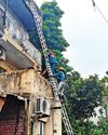 16 Rescued as Staircase in Dudheshwar Bldg Collapses13
