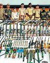 Weapons, IEDs, war-like stores recovered in Manipur hill districts23