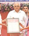 CM Felicitates New Sarpanchs, Panchayat Staff15