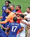 Post-match scuffle erupts after Chelsea's victory41