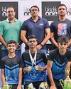 C'ship medal-winning shuttlers felicitated42