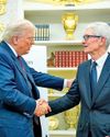 Apple to invest $100bn more in US mfg: Trump Apple to invest $100bn more in US mfg: Trump15