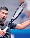 Djokovic overcomes Tien in the opener33